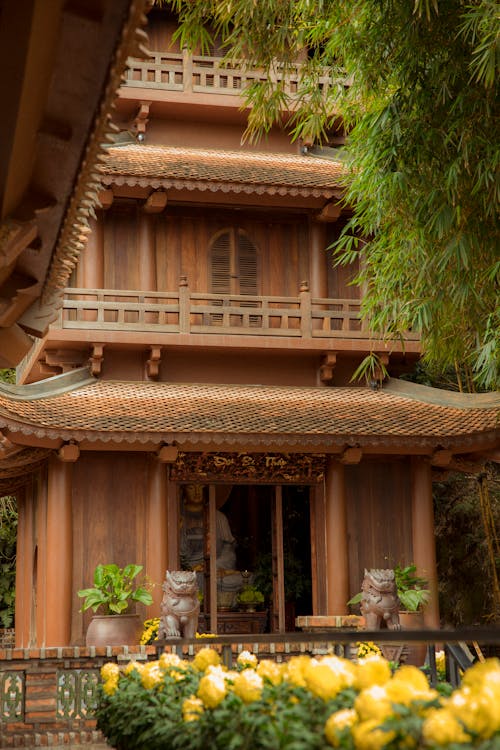 Бесплатное стоковое фото с Азиатская архитектура, деревянный, древний
