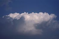 White Clouds and Blue Sky