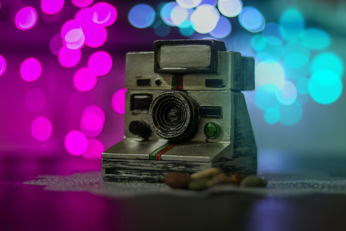 Vintage Gray Camera