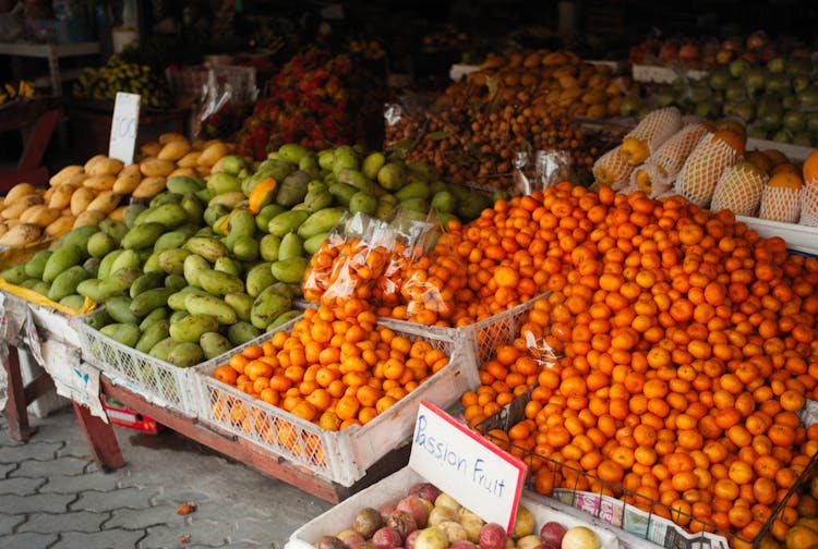 Fresh Fruit On The Market 