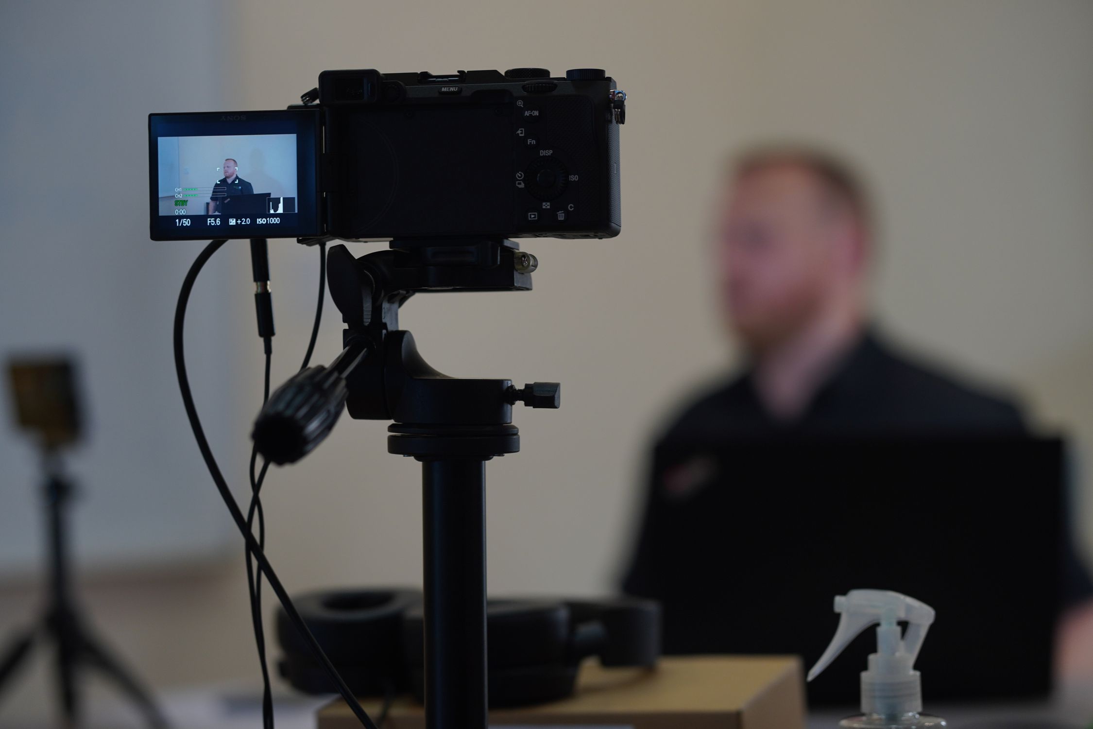 Video Camera on Stabilizer · Free Stock Photo