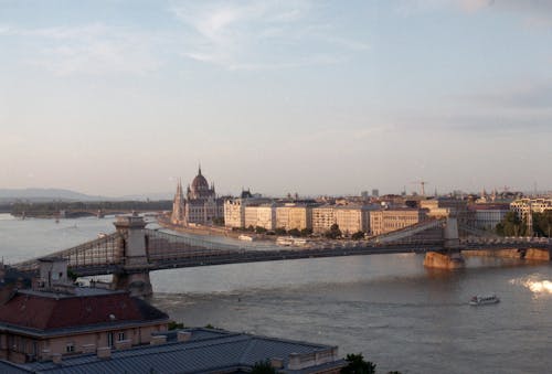 Bridge over Danube in Budapest
