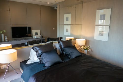 Modern Design of a Bedroom 