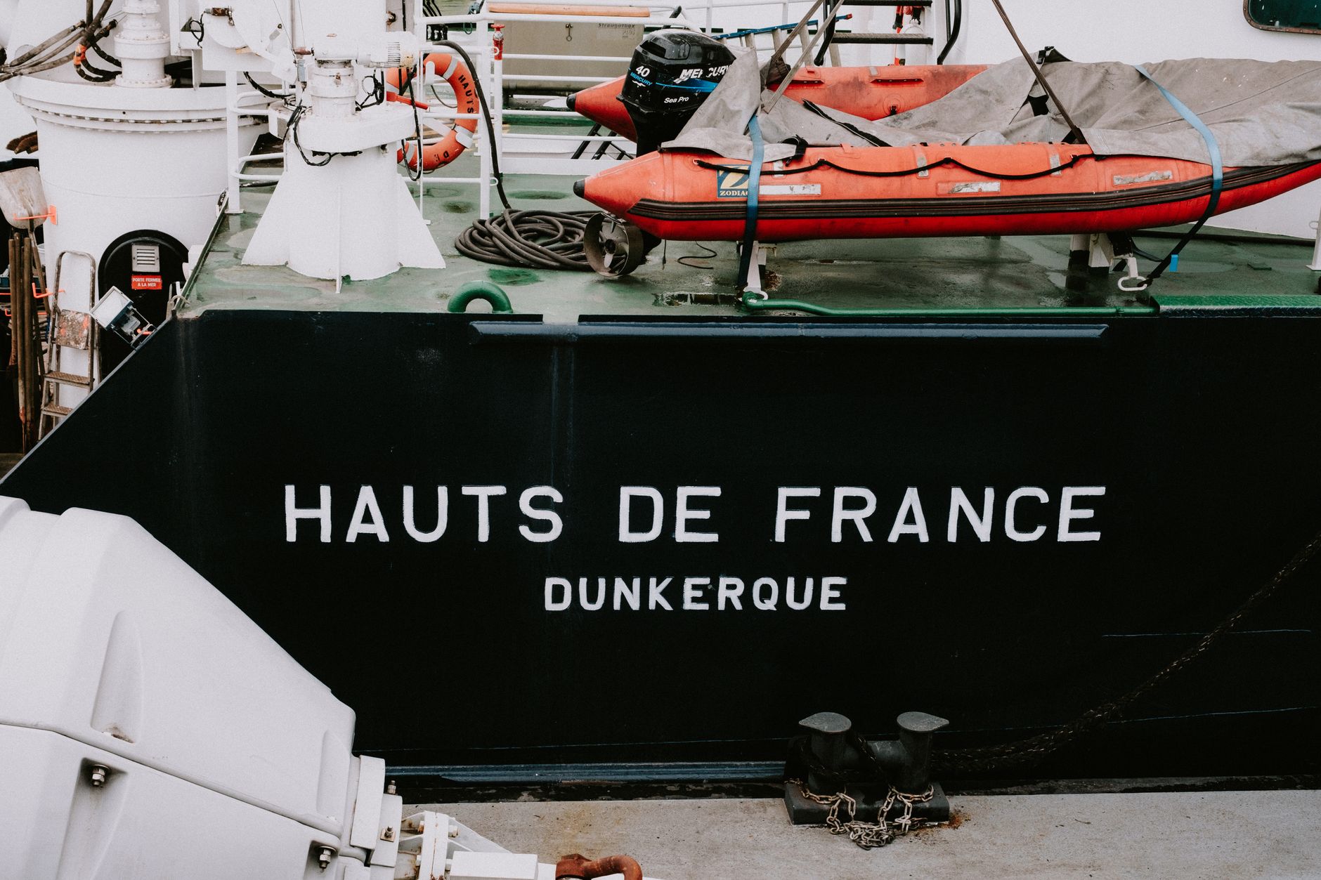 Migrants Rescued Channel