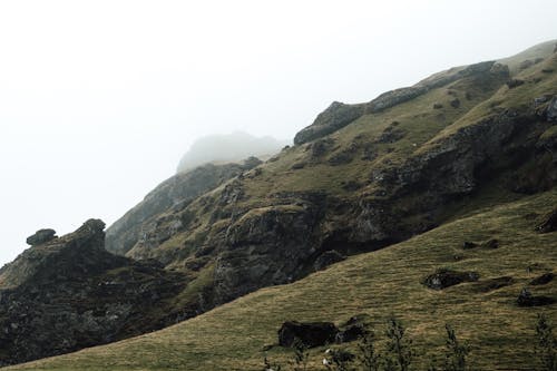 A Foggy Mountainside
