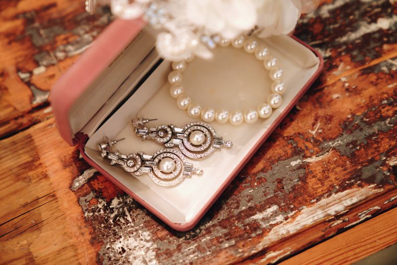 Pearl Drop Earrings view 4