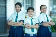 School Child Posing