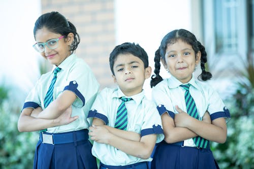 免費 印度女孩, 印度男孩, 同學 的 免費圖庫相片 圖庫相片