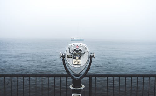 Základová fotografie zdarma na téma horizont, loď, mlha