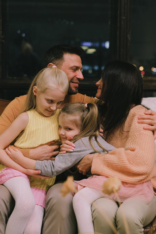 Photo of Couple with their Children