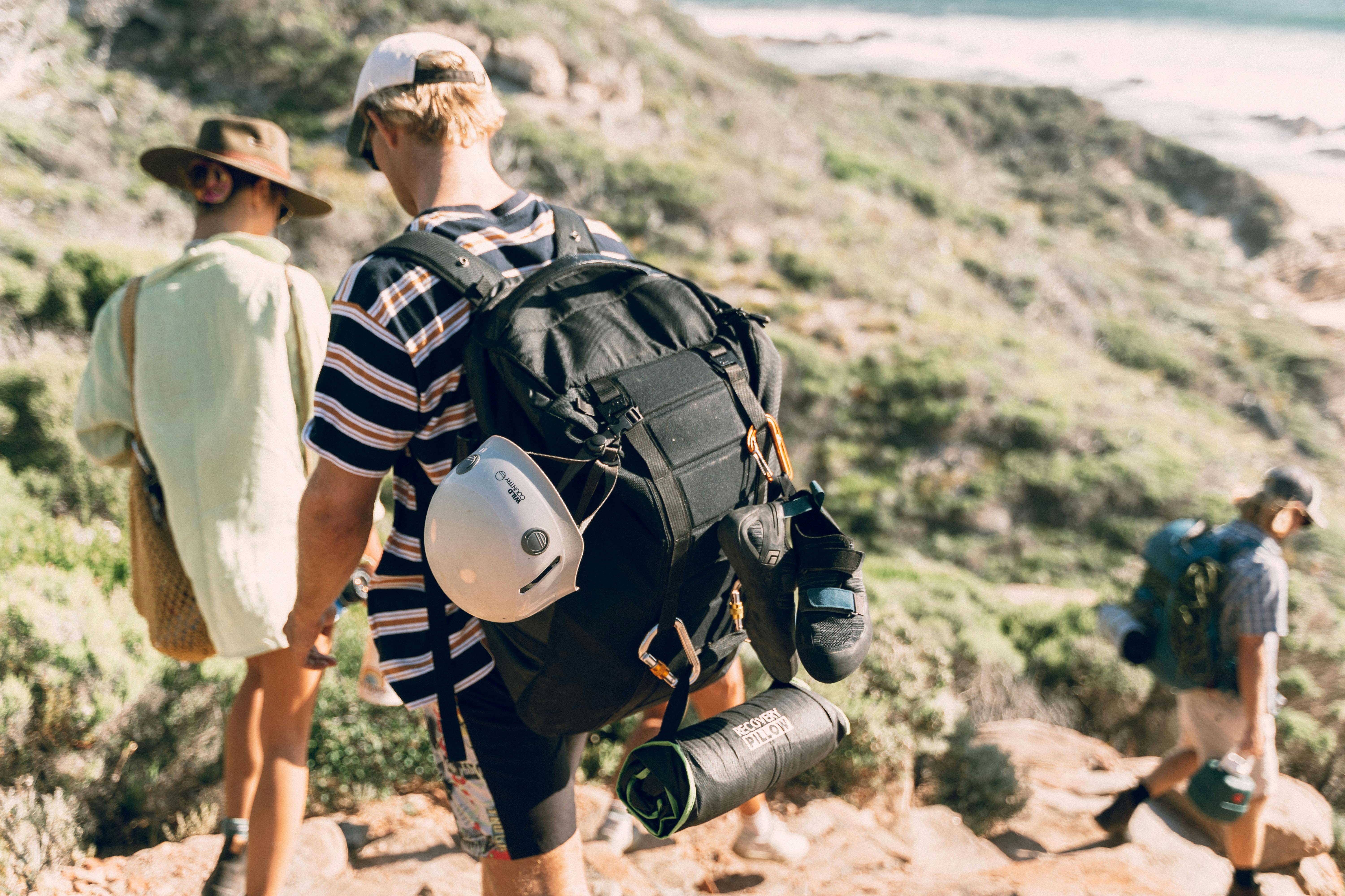 Backpackers Hiking