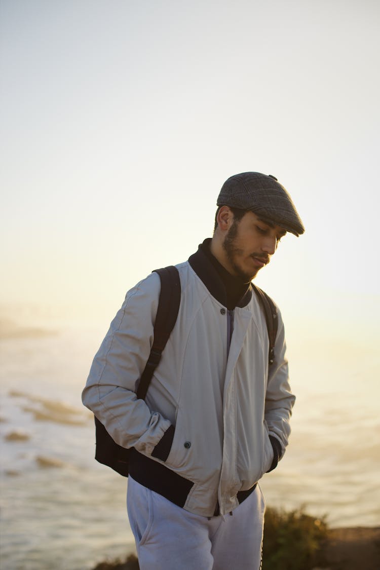 A Man Wearing Jacket