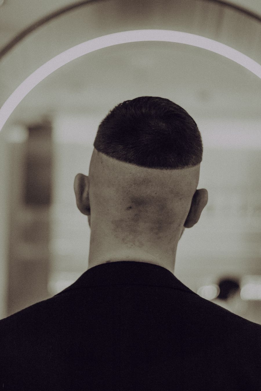 Buzz Cut con Line Up & Skin Fade