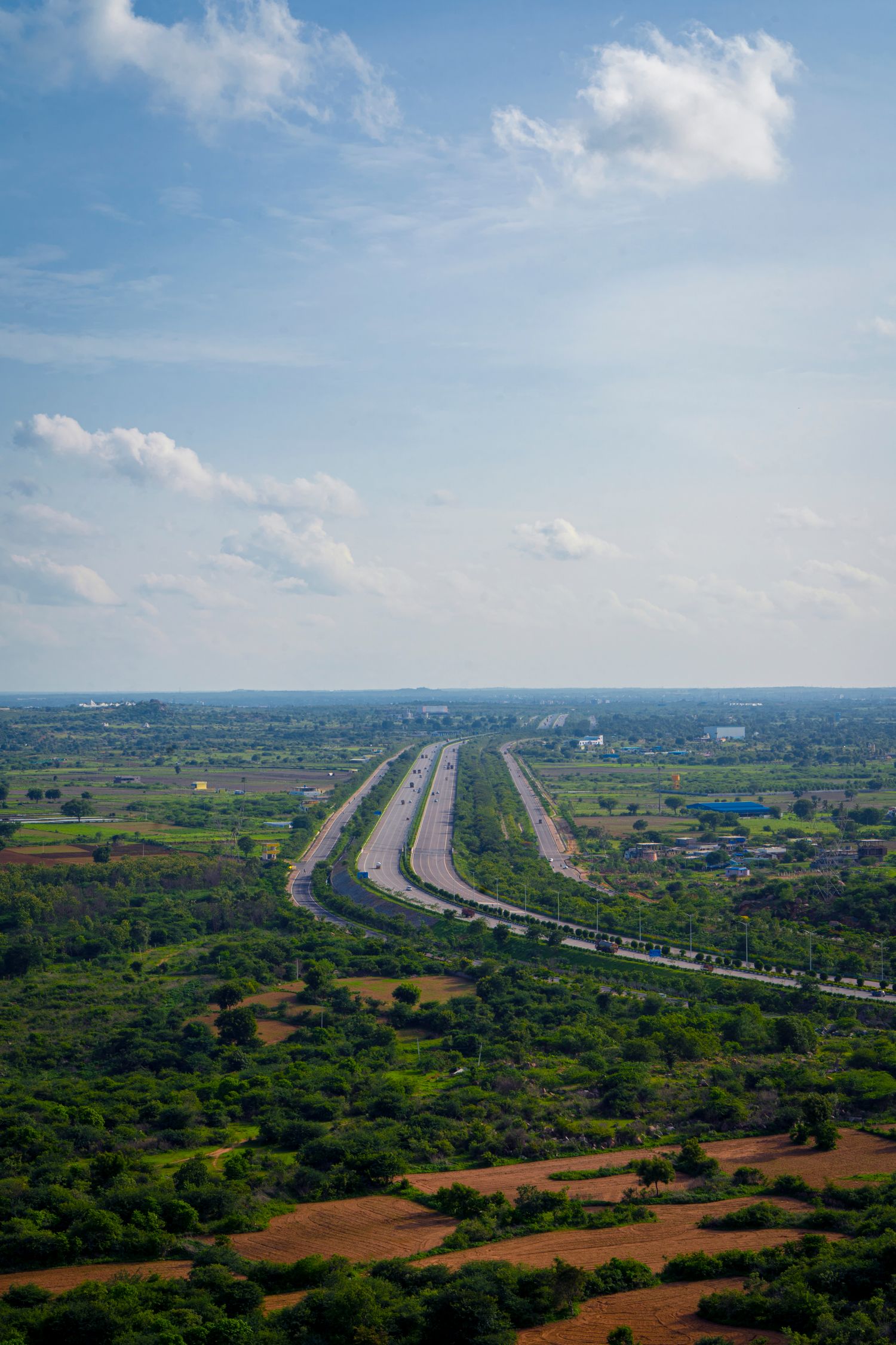 Strategic road and landscape development