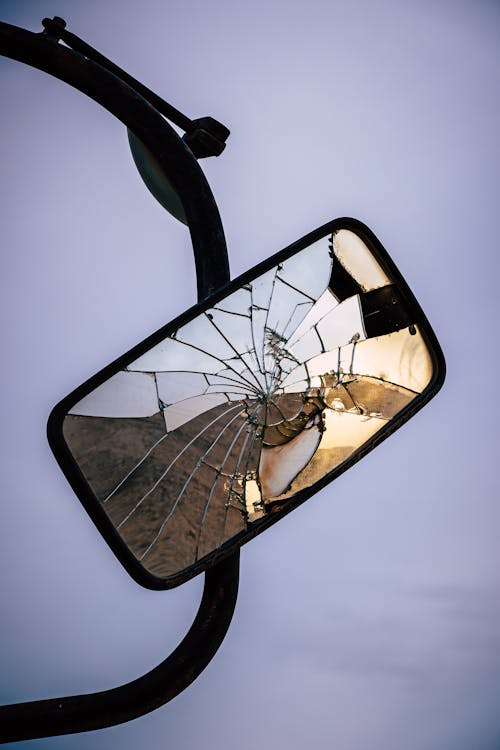 Photo of a Broken Mirror