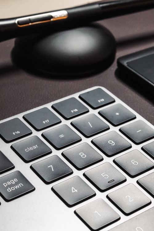 Close Up Photo of a Computer Keyboard · Free Stock Photo