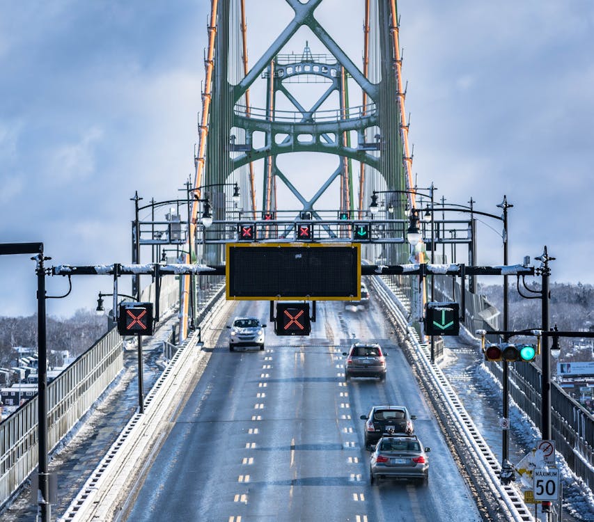 Cars on the Bridge