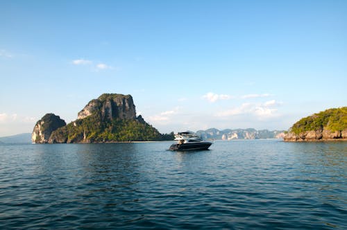 Základová fotografie zdarma na téma člun, Krabi, moře