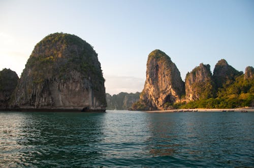 Kostenloses Stock Foto zu boot, krabi, meer