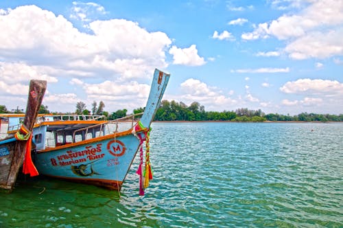 Kostenloses Stock Foto zu boot, krabi, meer