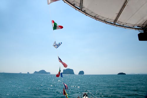 Základová fotografie zdarma na téma člun, Krabi, moře