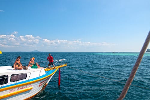 Kostenloses Stock Foto zu boot, krabi, meer