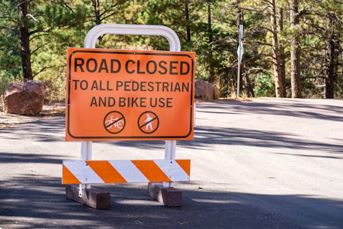 Warning Signage by the Roadside