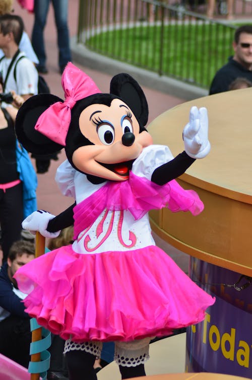 Minnie Mouse in the Amusement Park
