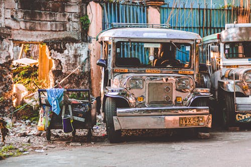 Close-up of a Jeepney