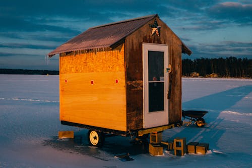 Foto profissional grátis de barraca, cabine, com frio