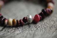 Close-Up Shot of Beaded Bracelet