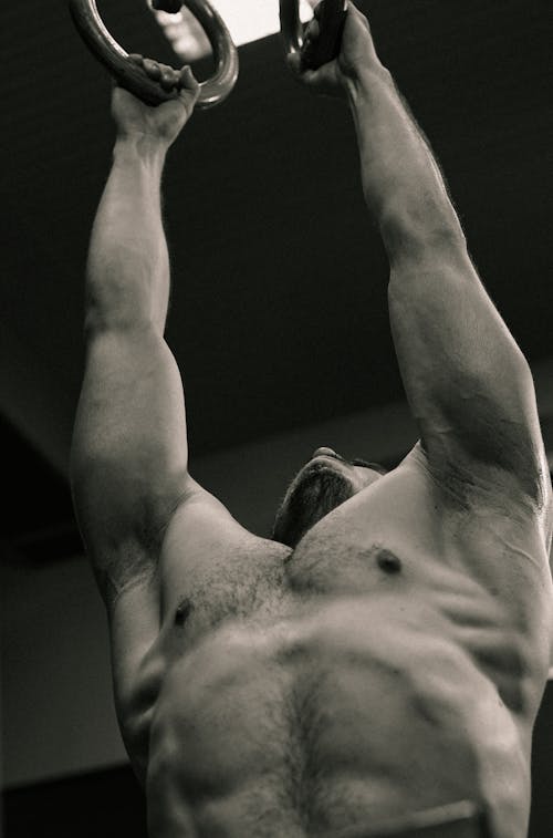 Man during Gymnastics
