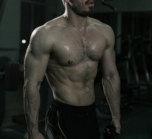 A Man Doing a Workout