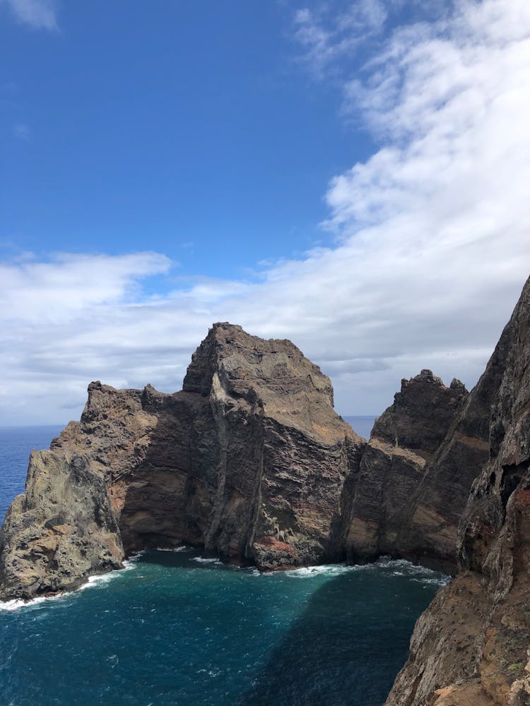 Cliffs Surrounding Bay