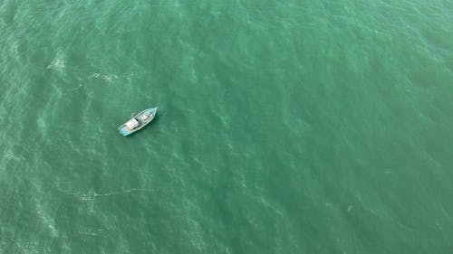 Gratis lagerfoto af antenne, båd, drone