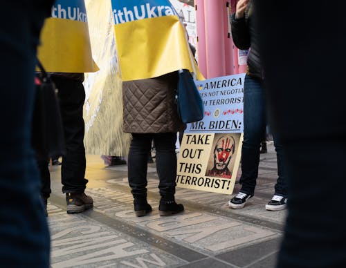 Photos gratuites de arrêter la guerre, arrêtez poutine, attaque contre l ukraine