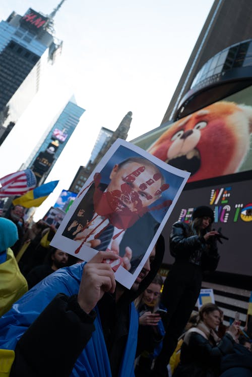 Základová fotografie zdarma na téma newyorkprotest, protestovat, stopputin