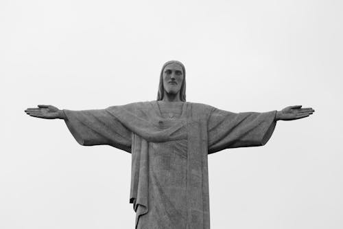 Free Christ the Redeemer in Brazil Stock Photo