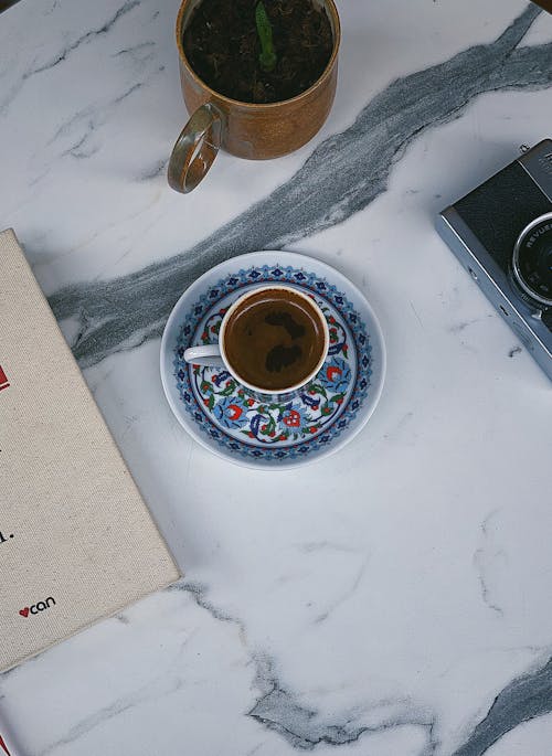 Cup of Coffee on Ceramic Mug