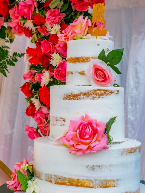 無料 ウエディングケーキ, バラ, フラワーズの無料の写真素材 写真素材
