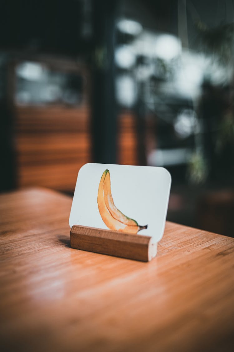 Little Painting Of A Banana 