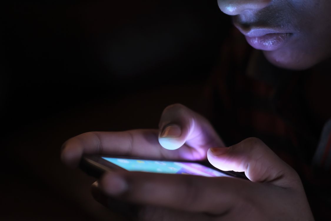 Person Using a Smartphone · Free Stock Photo