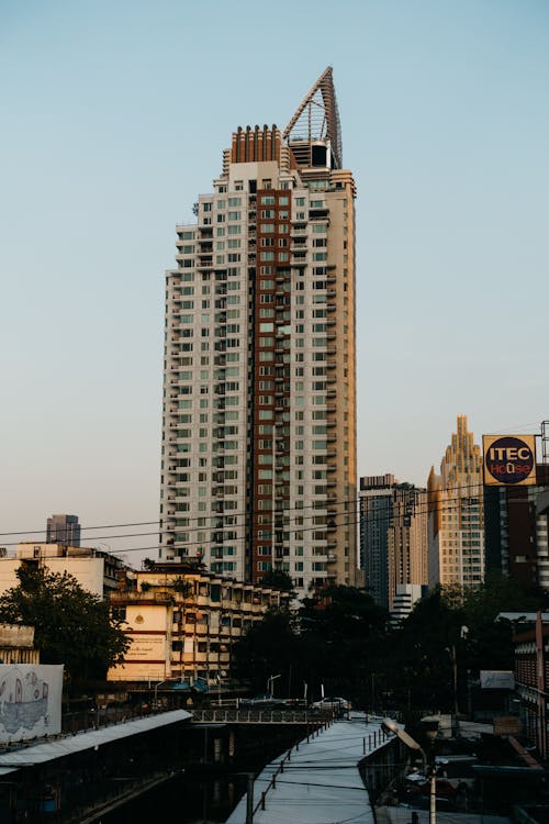 A High-Rise Building in the City