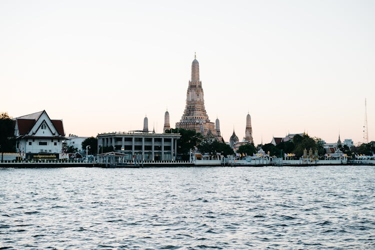 Wat Arun Temple In Bangkok Thailand