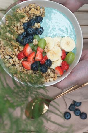 Granola and Fruit Bowl
