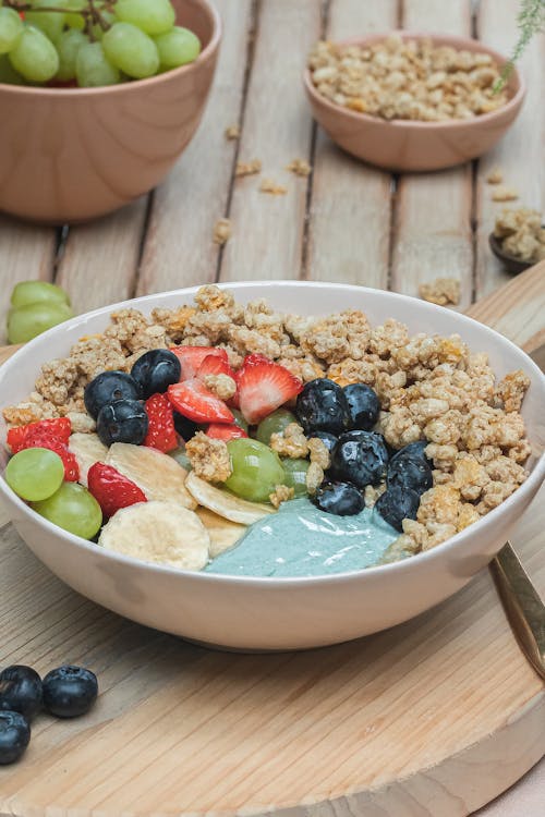 Foto profissional grátis de alimento, amoras, bacia