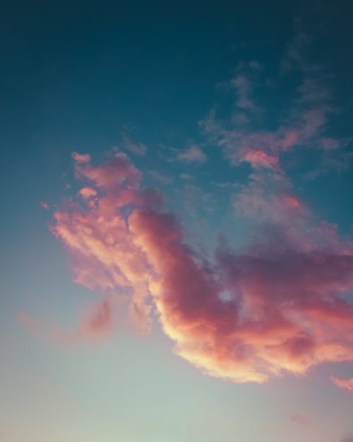 Free Morning clouds Stock Photo