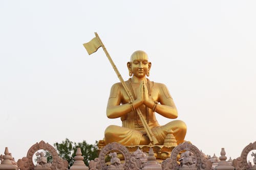 A Gold Statue of Buddha