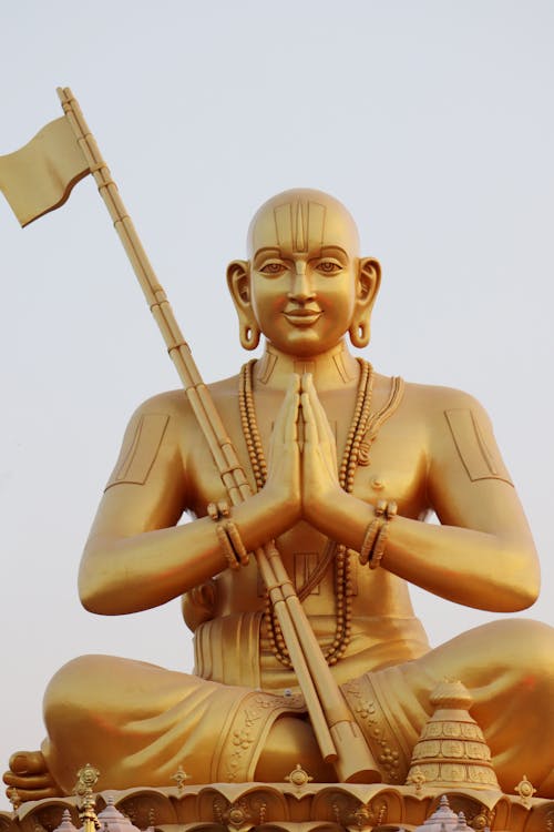 A Gold Statue of Buddha