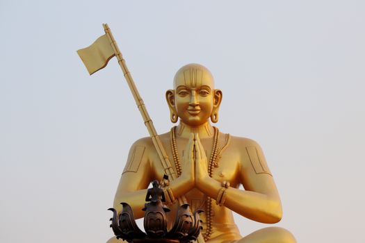 A Gold Statue of Buddha